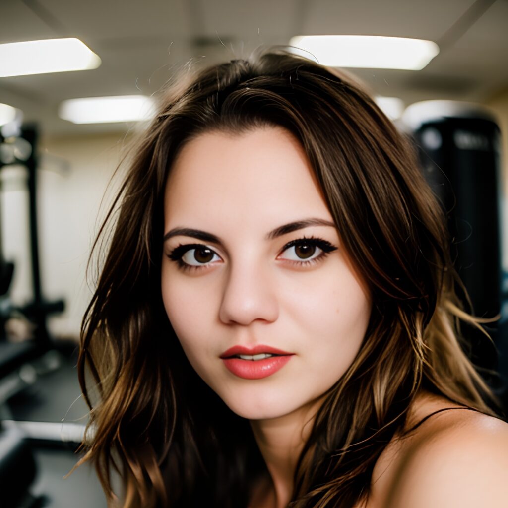 close gym messy hair filipina 