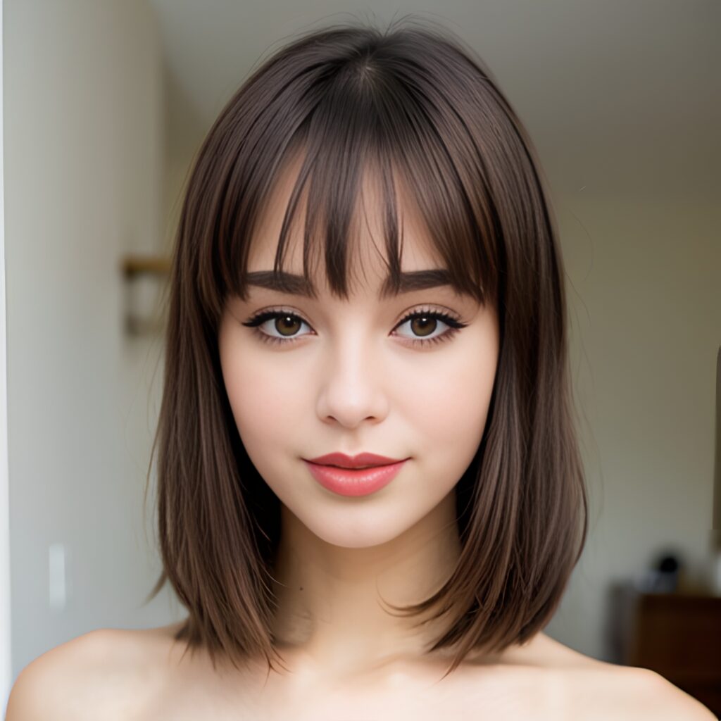 front bangs hair
