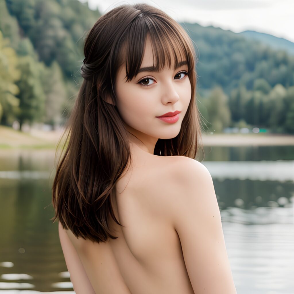 lake back bangs hair
