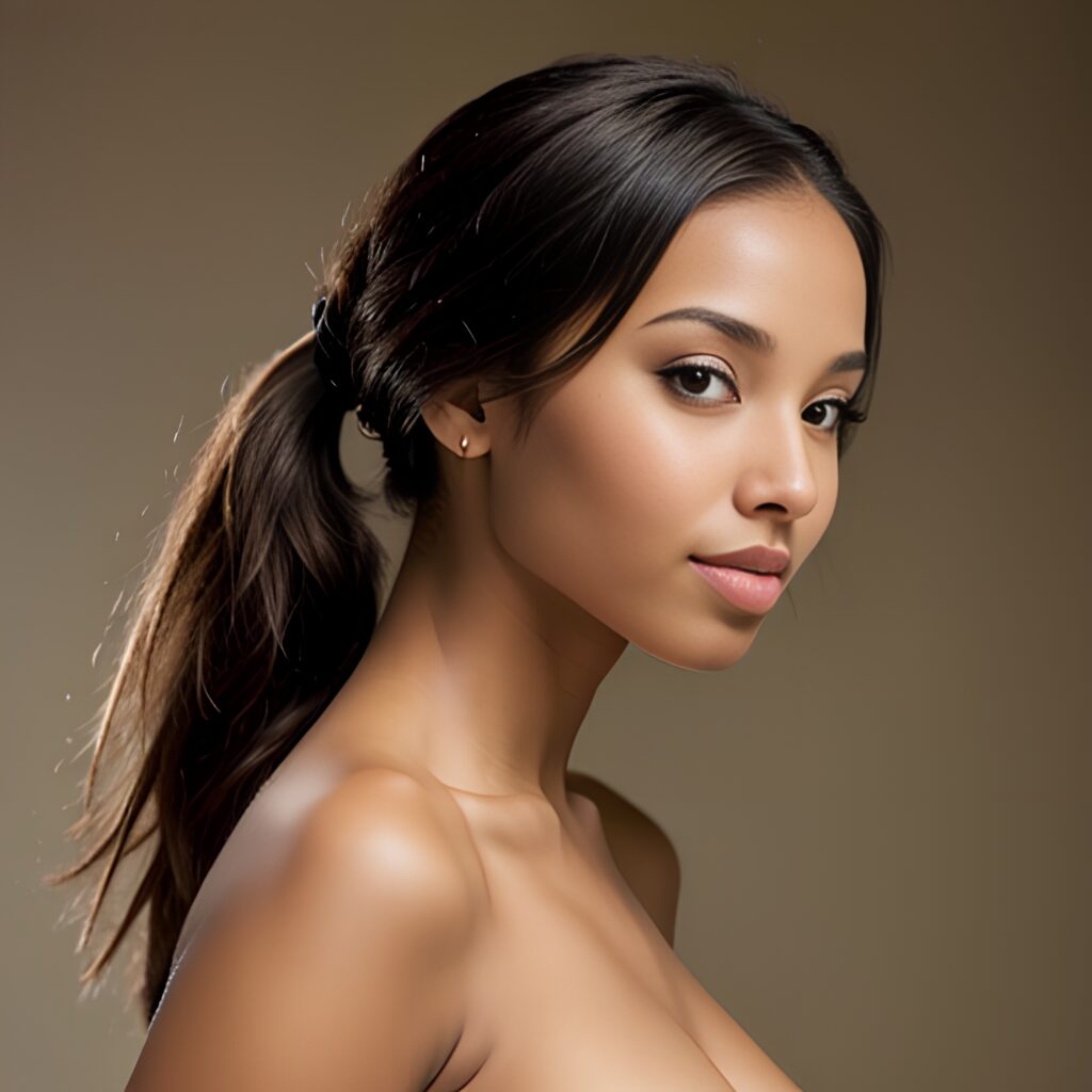 side ponytail haircut blowjob 