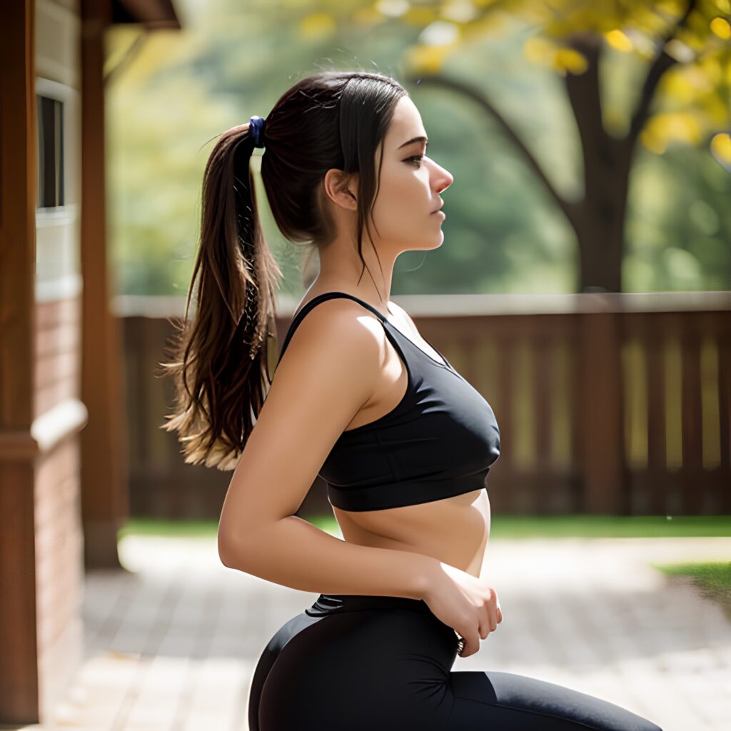 yoga pants front