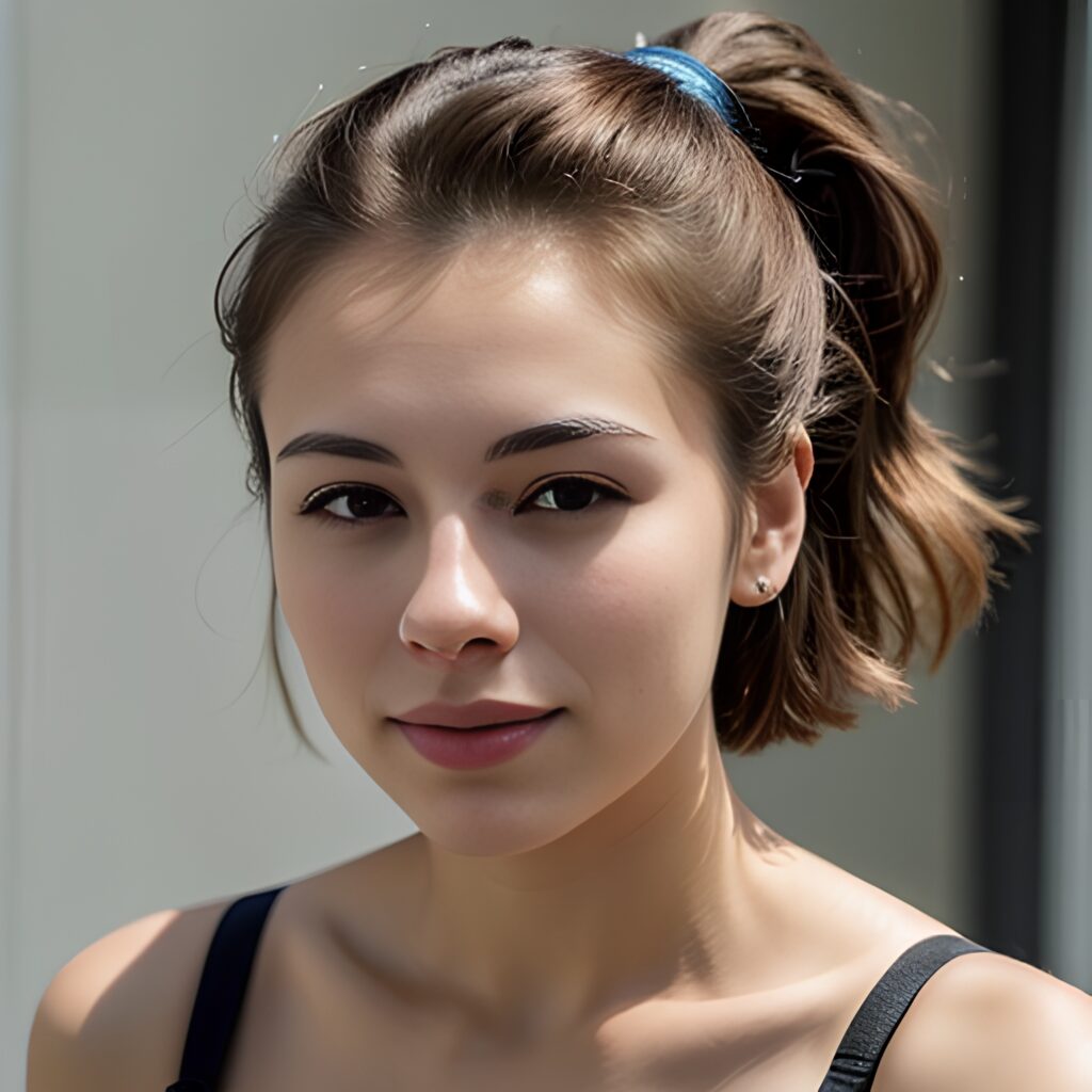 arabic bra ponytail haircut 