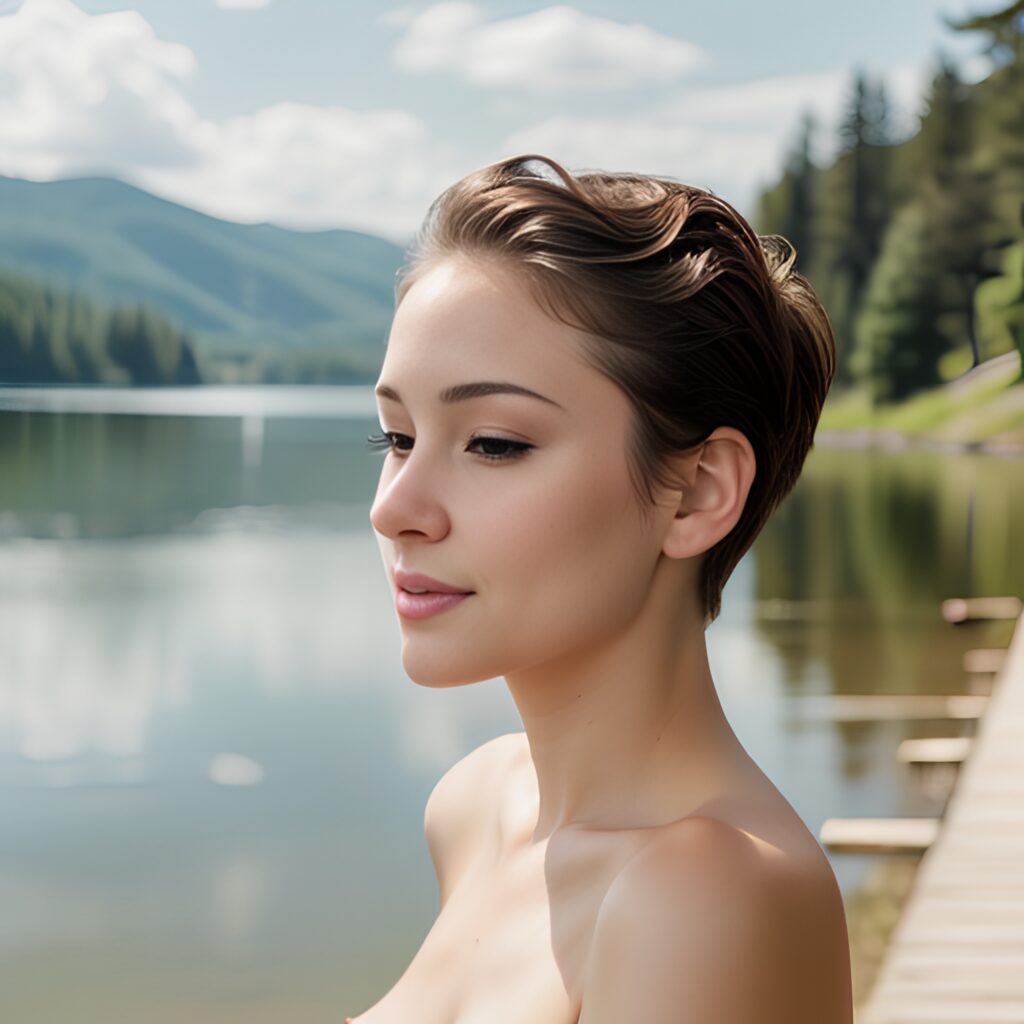 arabic pixie haircut lake