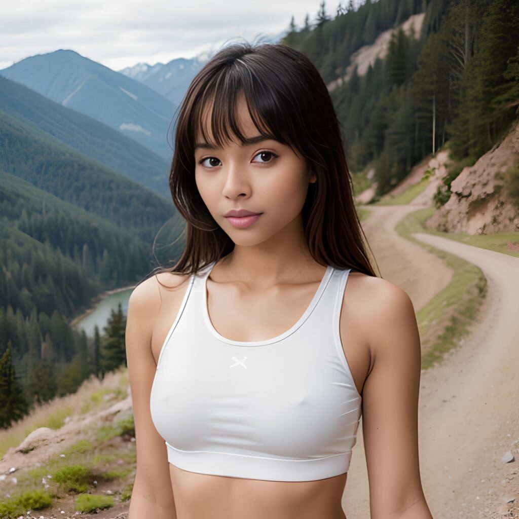 cum on body mountains yoga pants