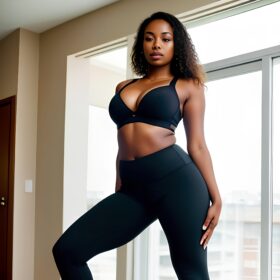 darker skin indonesian bra yoga pants
