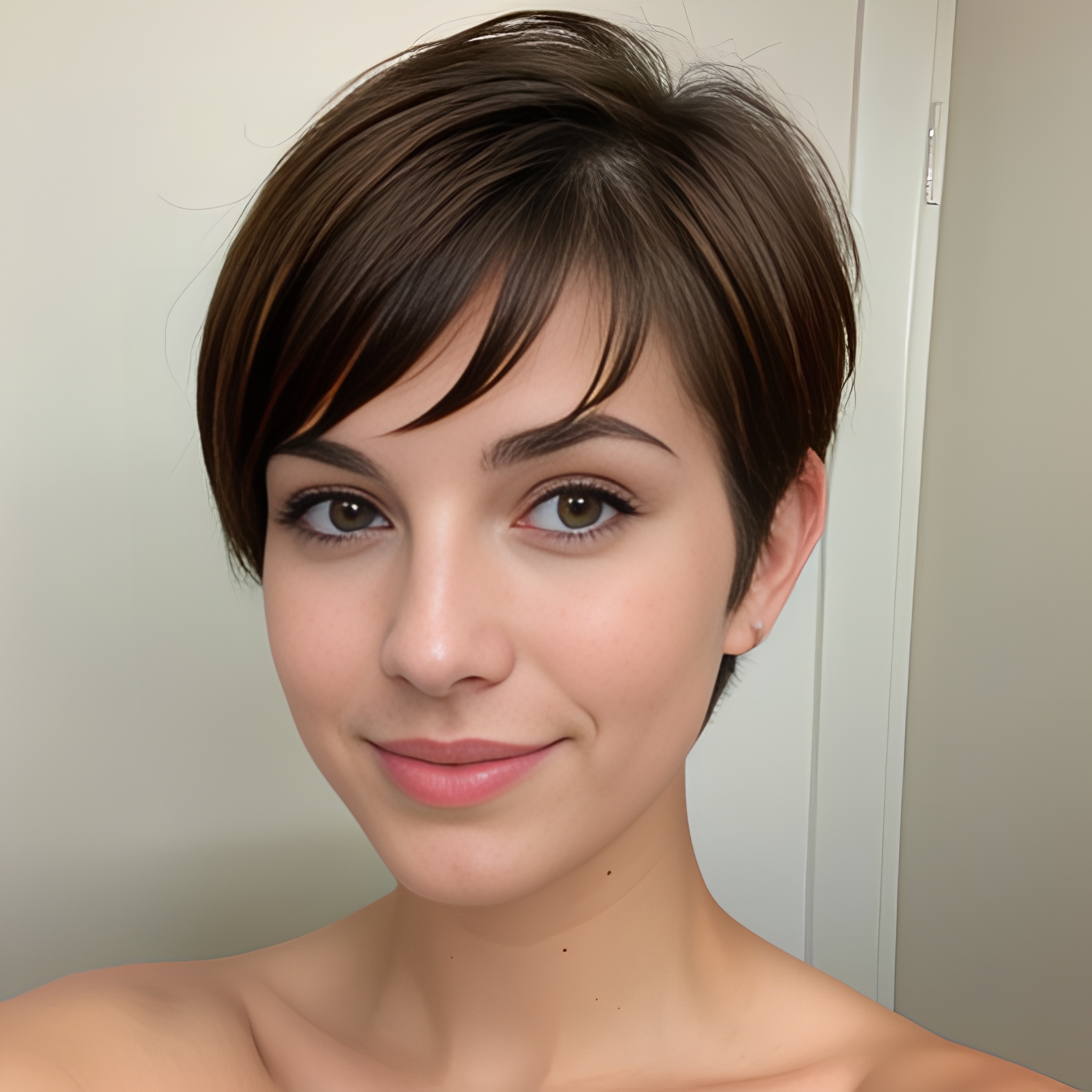 pixie haircut short hair