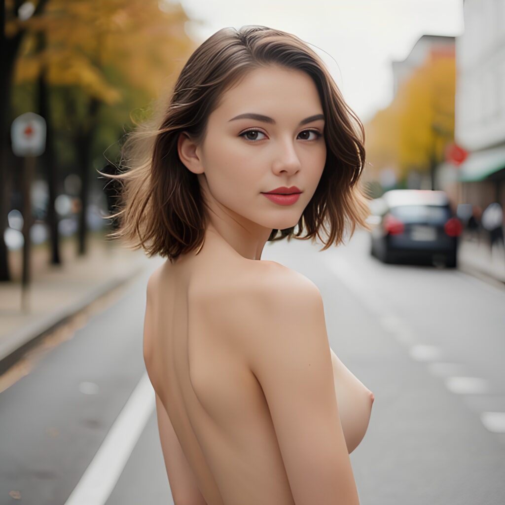 street messy hair back 