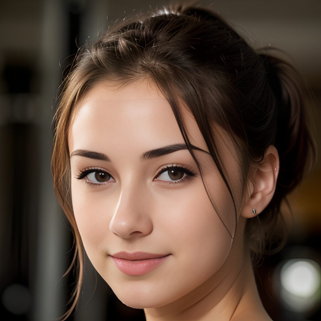 close gym filipina ponytail haircut