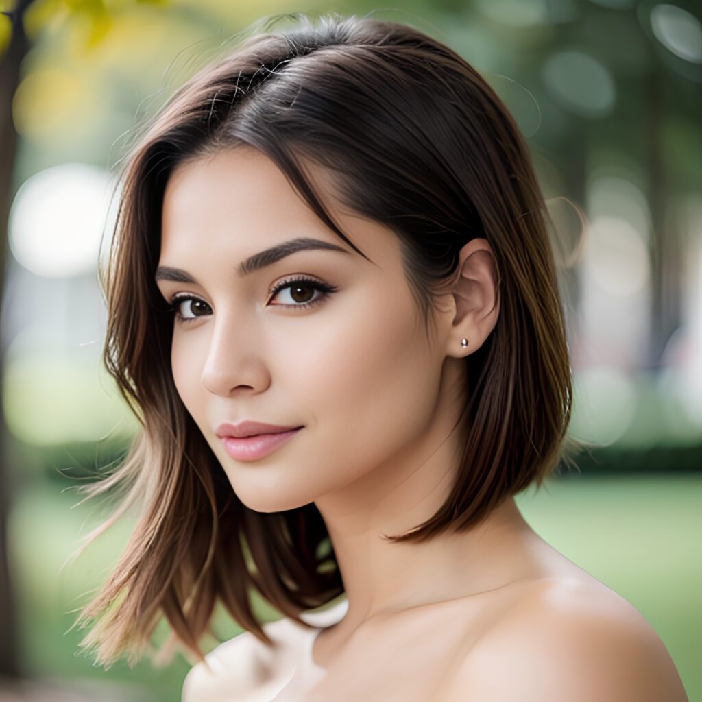 side bangs hair