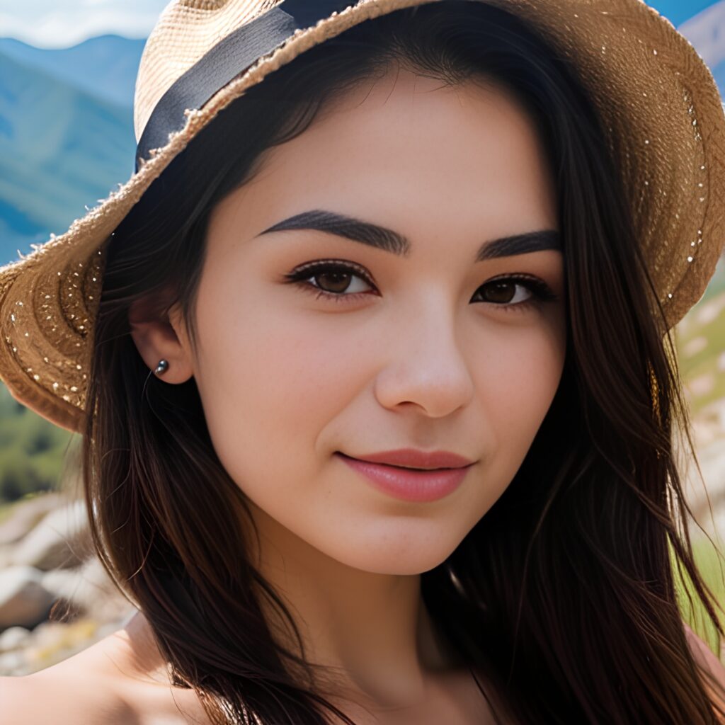 mountains bikini close 