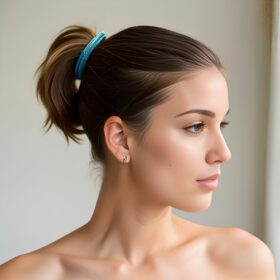 ponytail haircut beautiful