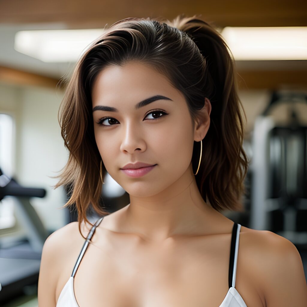 ponytail haircut gym 