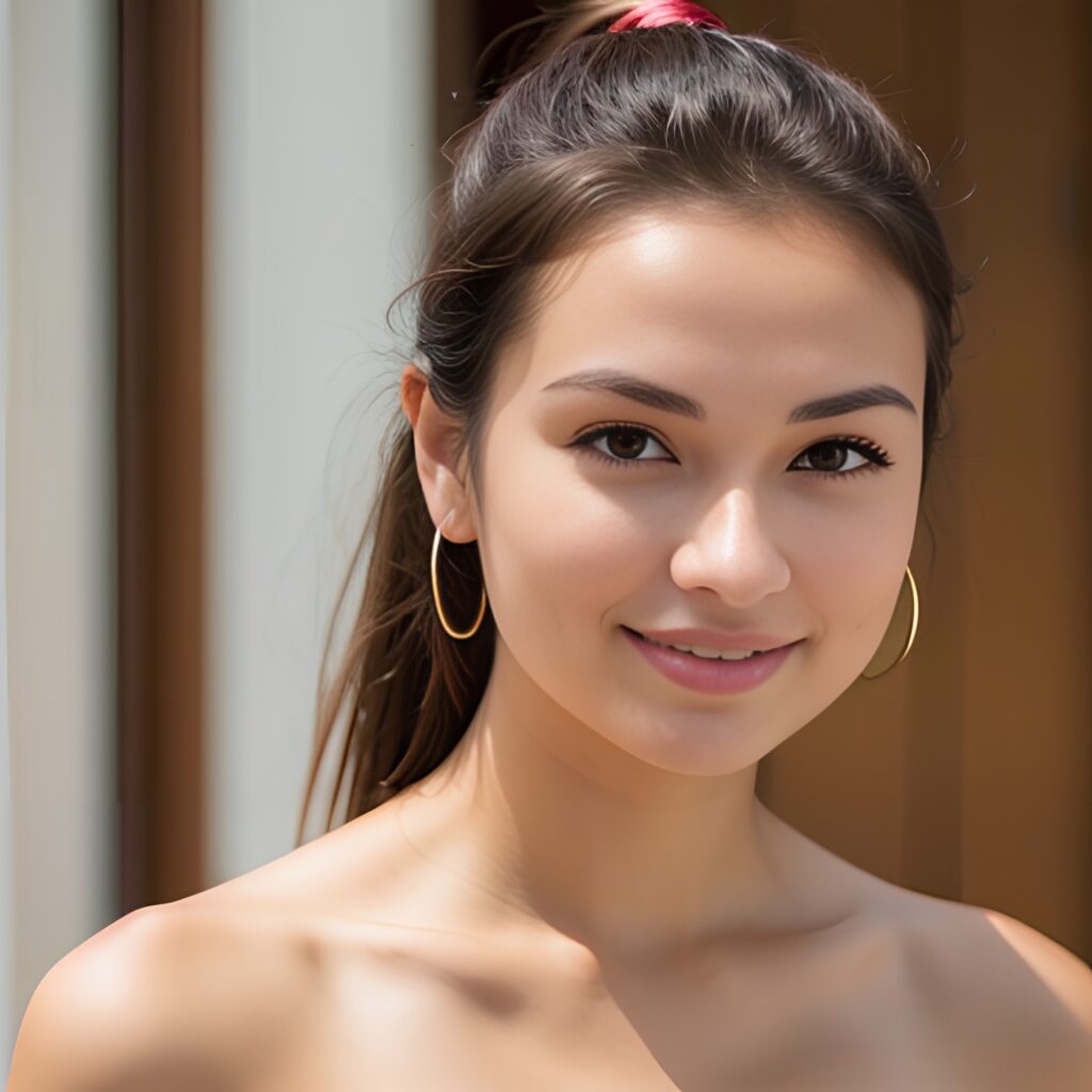 arabic ponytail haircut 