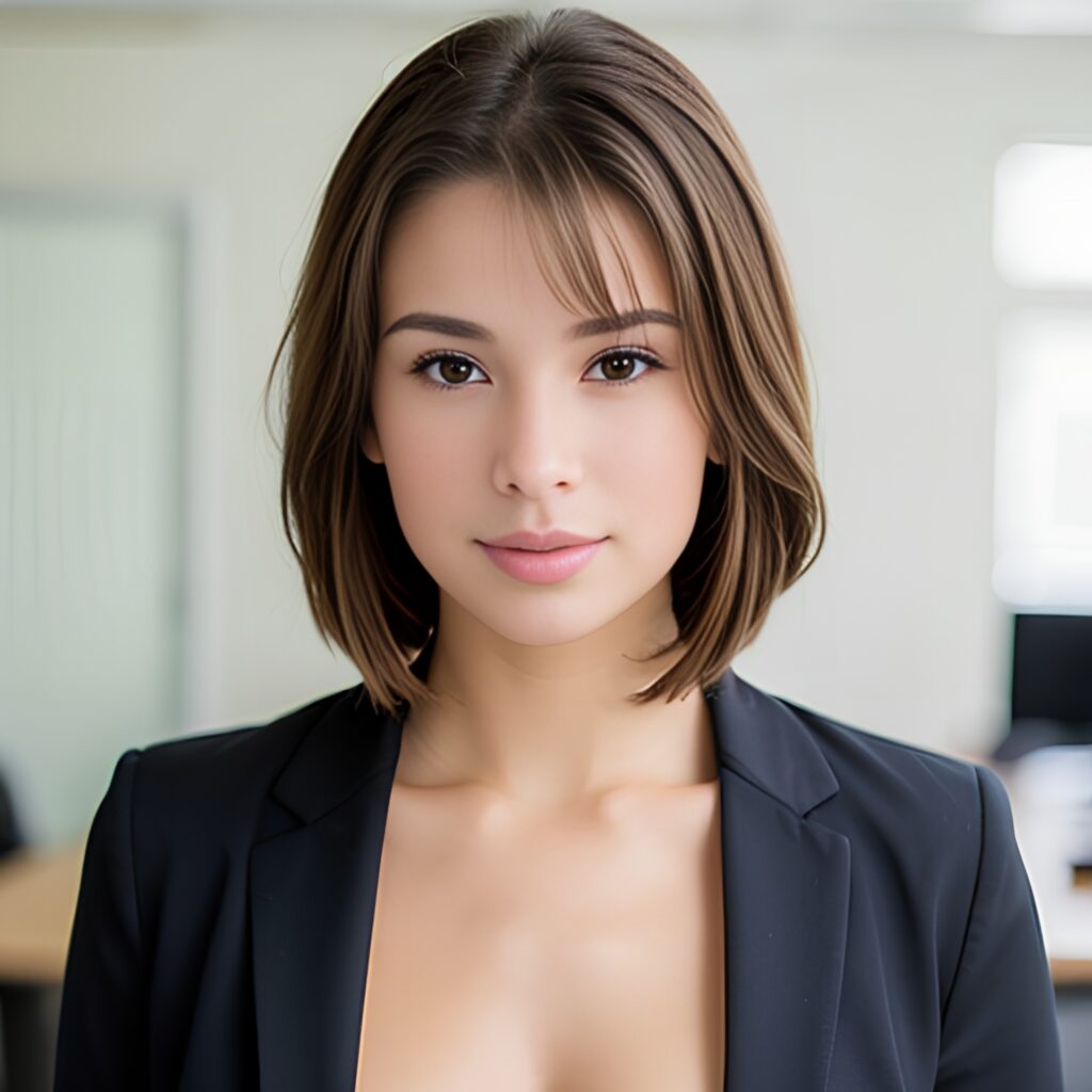 indian office front bangs hair 