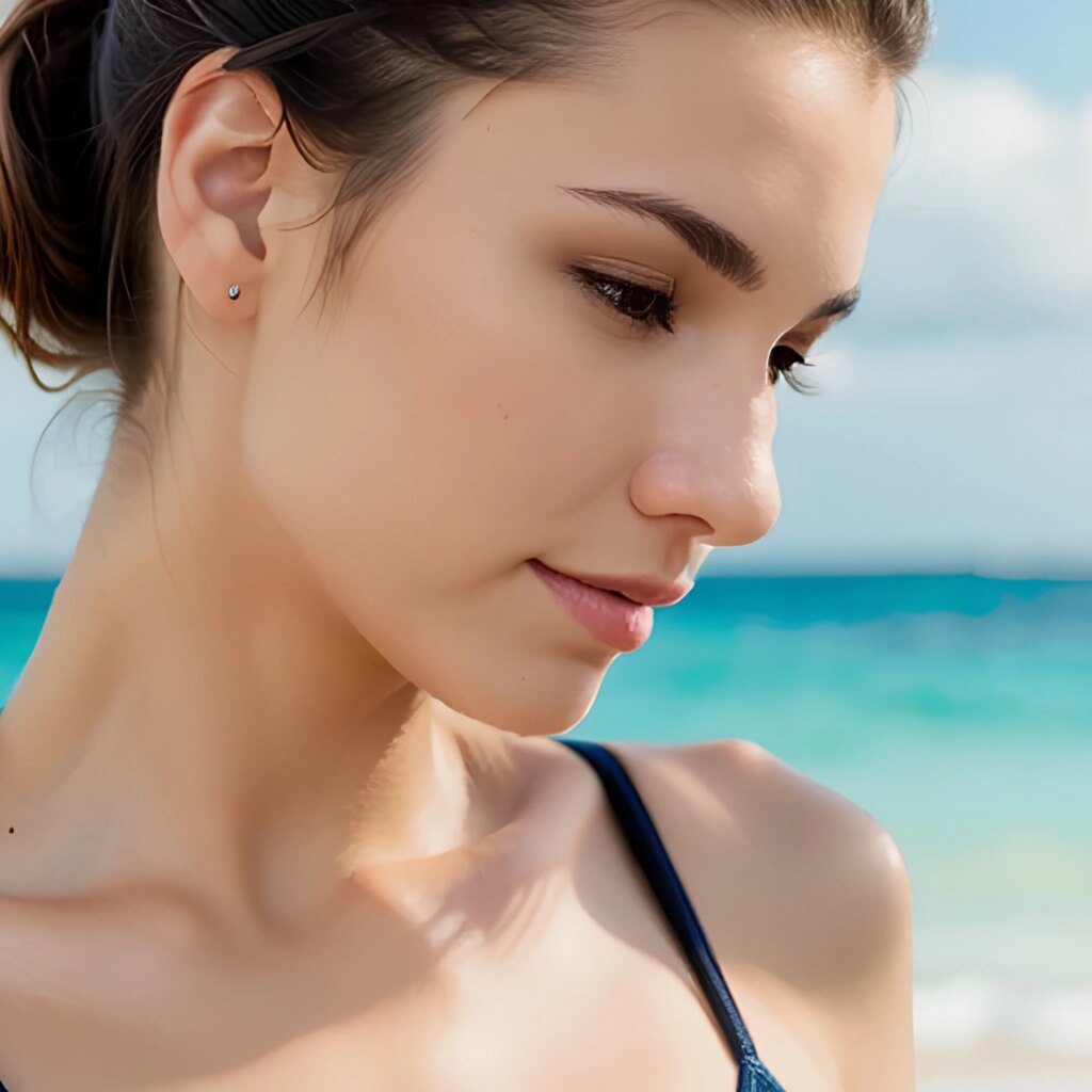 close cum on face bikini