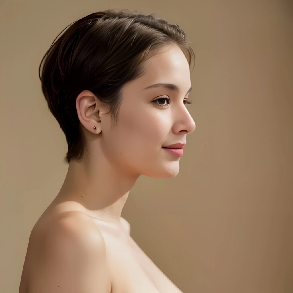 side indian pixie haircut 