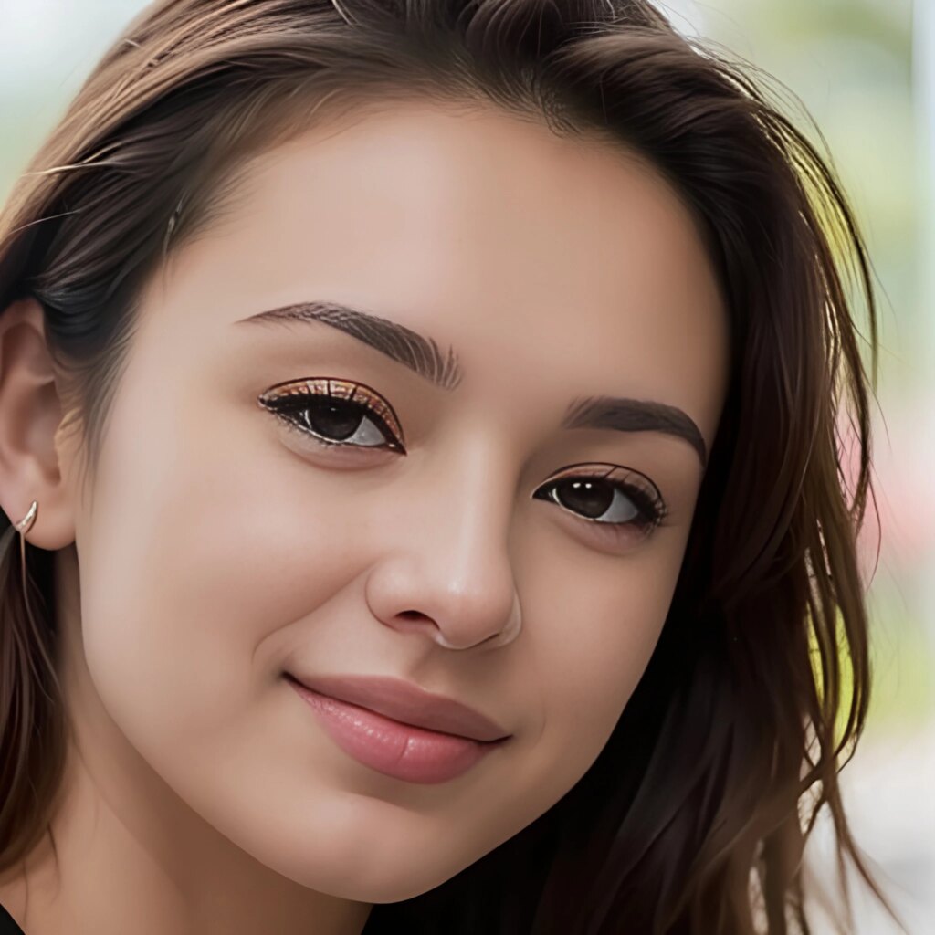 messy hair yoga pants close 